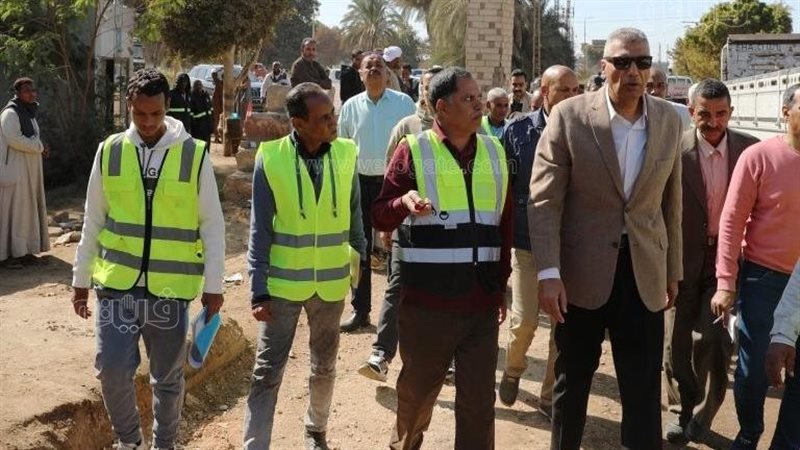 محافظ أسوان يتفقد