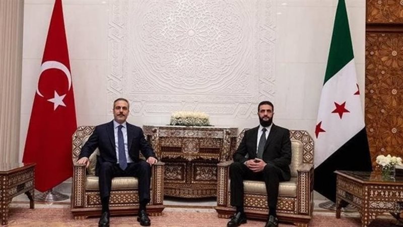 الشرع ووزير خارجية