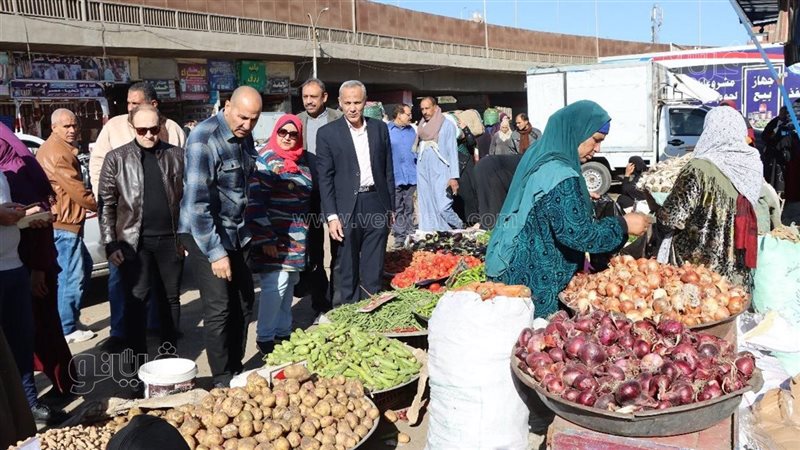 سكرتير بني سويف يتفقد