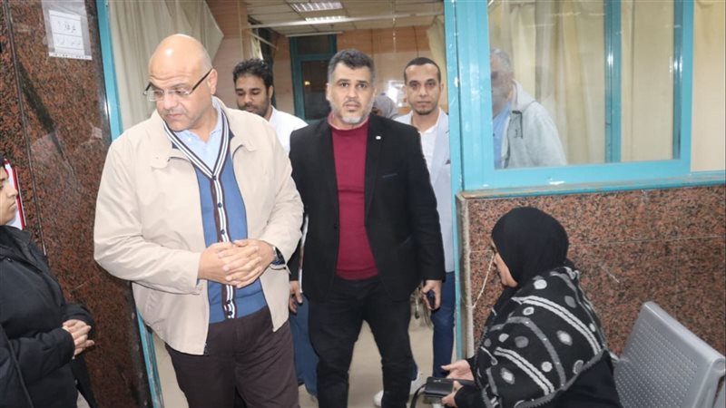 محافظ القليوبية خلال