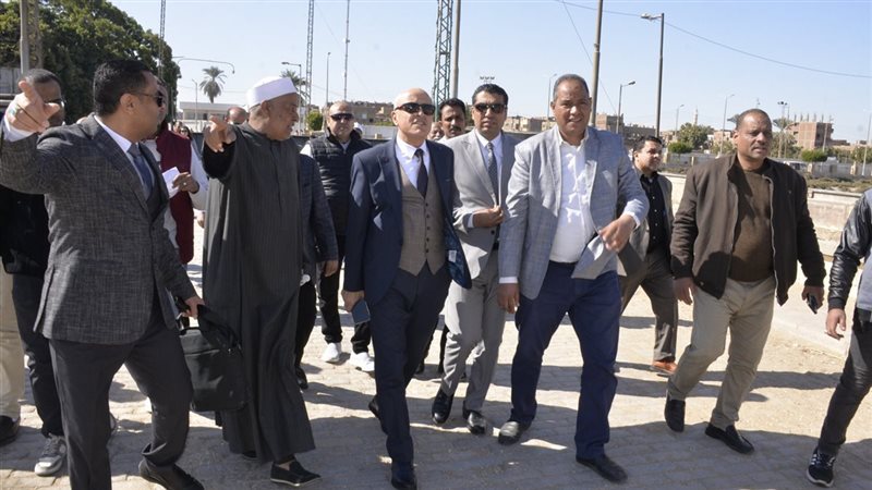 افتتاح مشروعات تنموية
