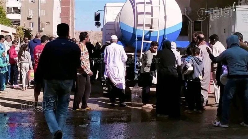 انقطاع المياه فى