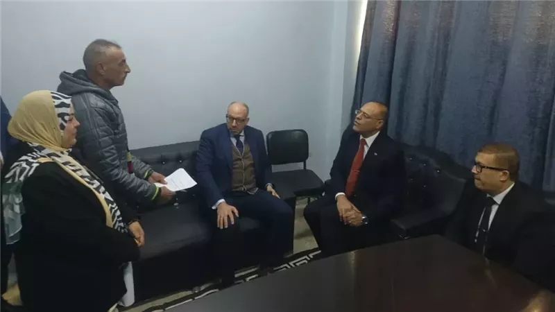 وزير العمل يتفقد