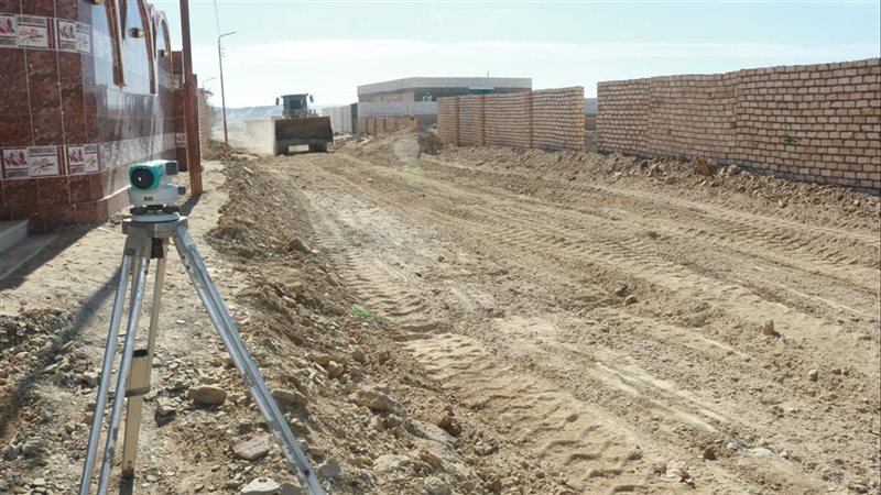 جانب من تطوير الطرق