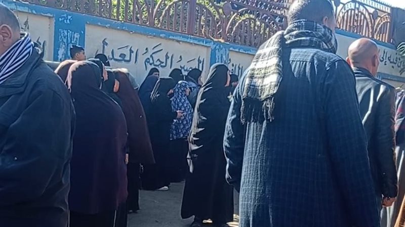 أحد مشاهد الجنازة،