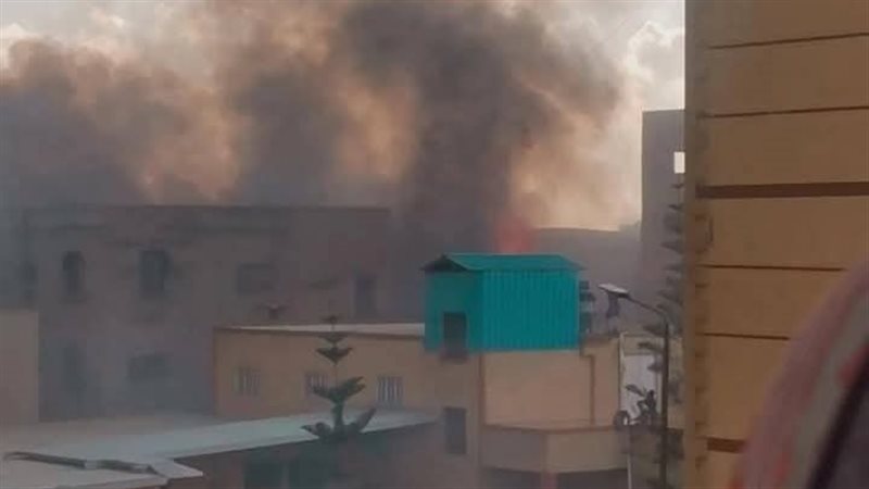  حريق شقة بالقليوبية،فيتو