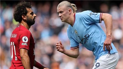 هالاند يطارد محمد صلاح، ترتيب هدافي الدوري الإنجليزي قبل مباريات اليوم