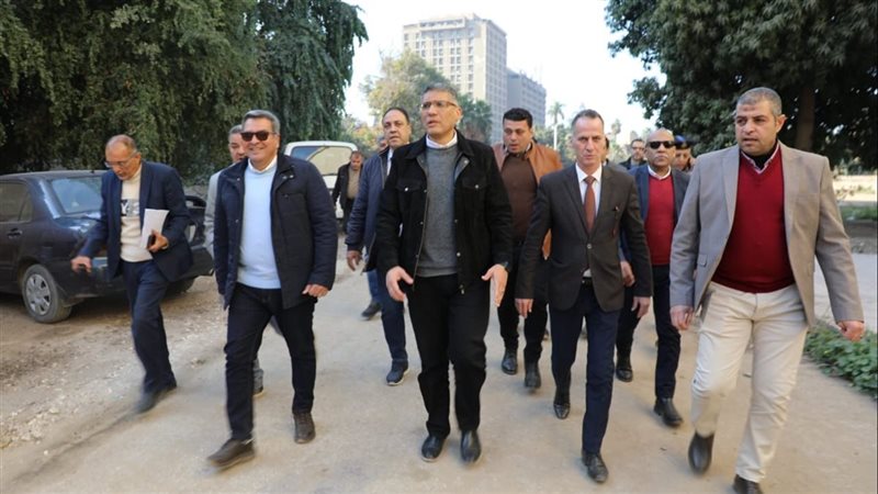 محافظ الجيزة يتفقد