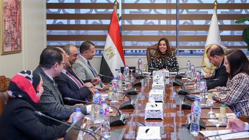 اجتماع وزيرة التنمية