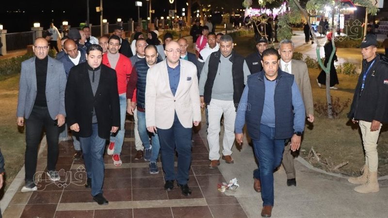 محافظ بني سويف يتفقد