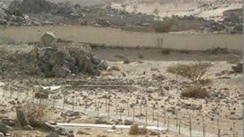 ساحة معركة بدر، هنا