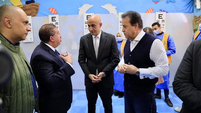  تفقد وزير الصحة