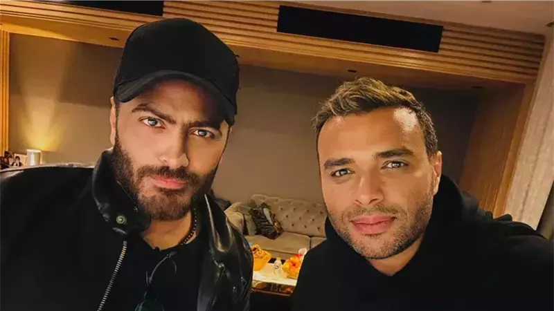 رامي صبري وتامر حسني،