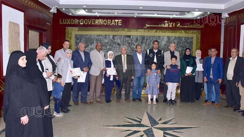 أثناء التكريم 