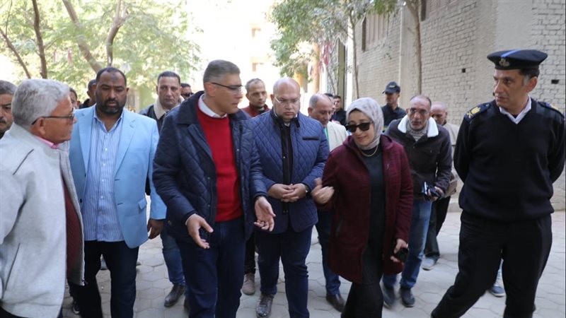 جولة محافظ الجيزة