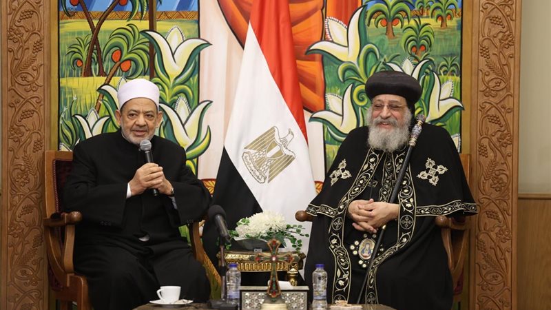 شيخ الأزهر والبابا