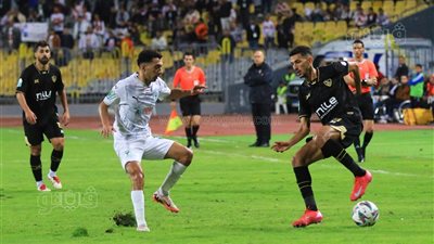 الكونفدرالية، استمرار التعادل السلبي بين الزمالك والمصري بعد 60 دقيقة  (صور)