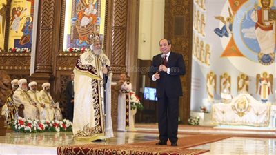 عيد الميلاد المجيد، السيسي يقود جهود ترسيخ مبدأ المواطنة وروح الوحدة الوطنية بين المصريين