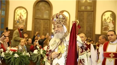 البابا تواضروس يترأس قداس عيد الميلاد المجيد (بث مباشر)