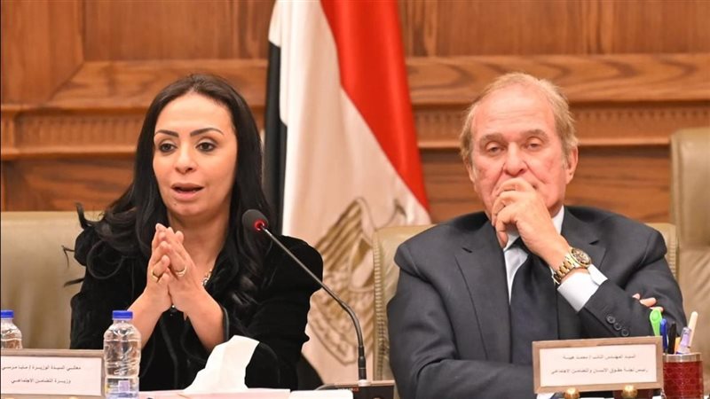 وزيرة التضامن الاجتماعي