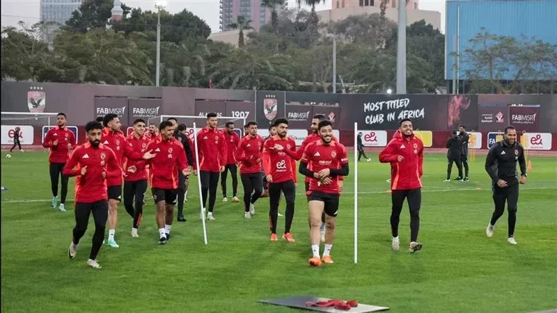 الأهلي يستعد لمواجهة