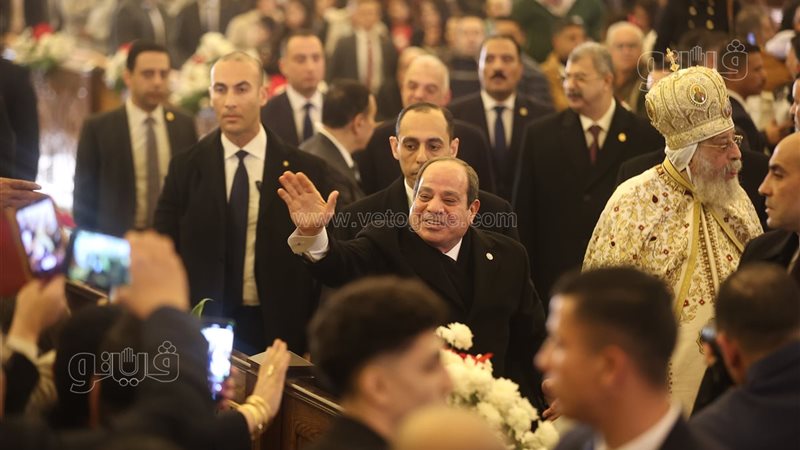 الرئيس السيسي والبابا
