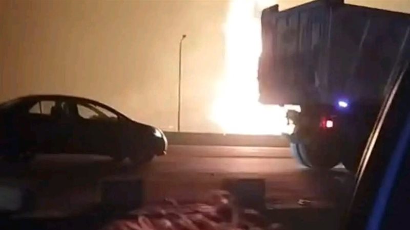 انفجار خط مواسير