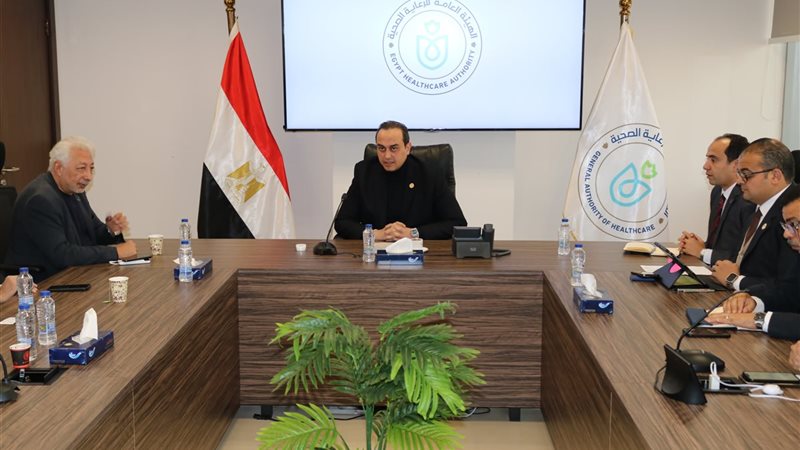 اجتماع د.احمد السبكي