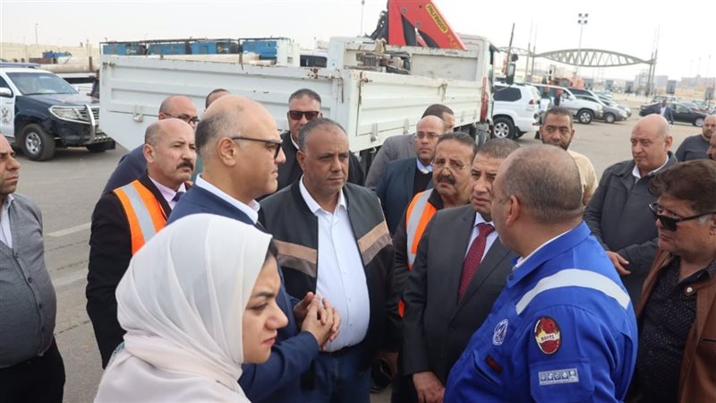 محافظ القليوبية يتفقد