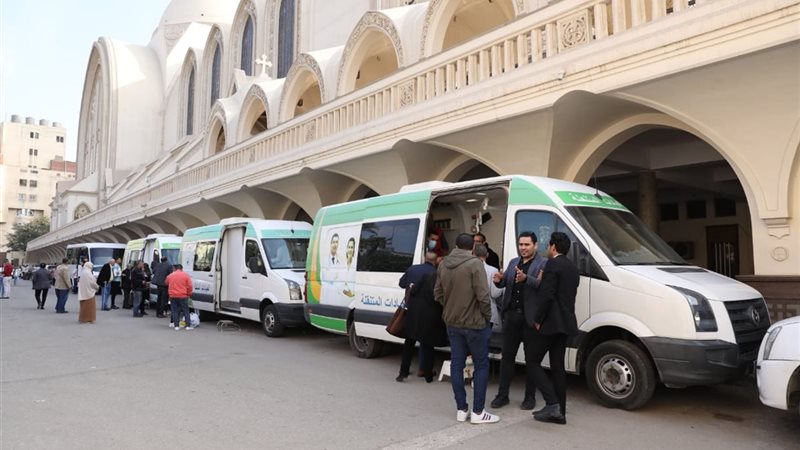 قوافل طبية بعيد الميلاد