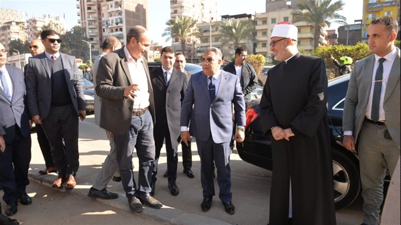 محافظ الدقهلية ومفتي