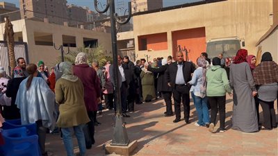 لمواجهة الأزمات، محاكاة إخلاء مبنى مديرية الشباب والرياضة بالجيزة