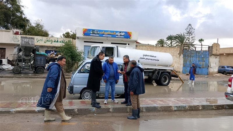 صورة من رفع مياه