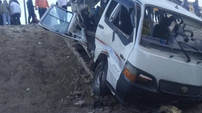 لحظة انقلاب سيارة