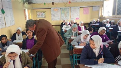  تعليم البحيرة: انتظام جميع اللجان بامتحانات صفوف النقل (صور)