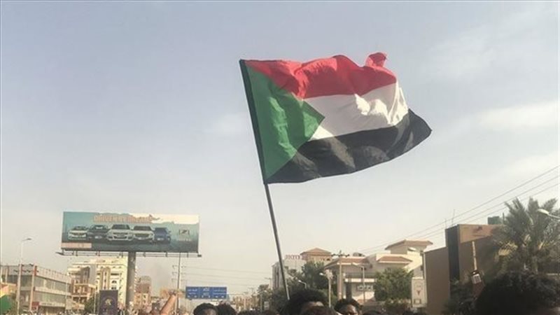 علم السودان،فيتو