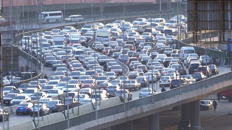 كثافة مرورية