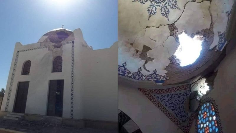 تدمير مسجد النجاشي