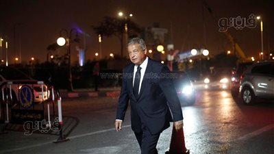 خالد عبد العزيز ونهال عنبر ورامي رضوان في عزاء سهير البابلي|صور
