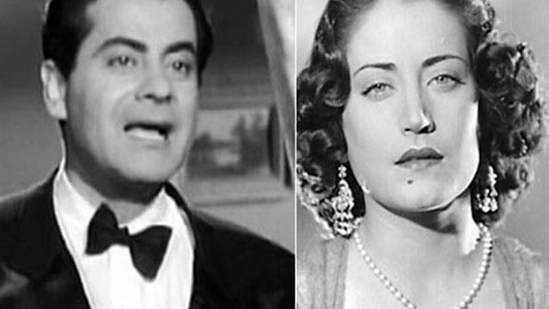 الشقيقان أسمهان وفريد