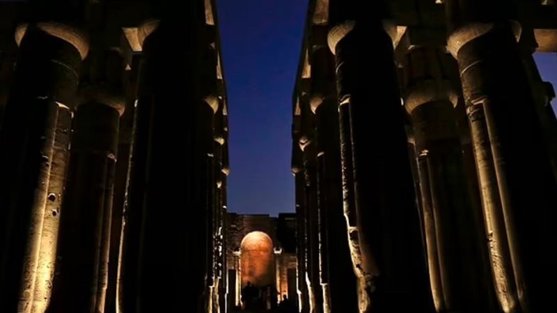 حفل افتتاح طريق الكباش