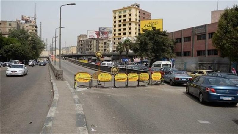 غلق شارع الهرم 