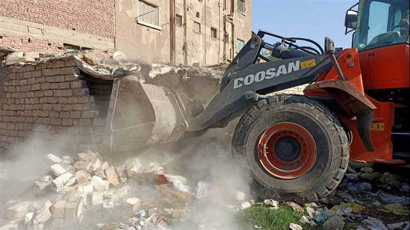 ازالة 82 حالة بناء