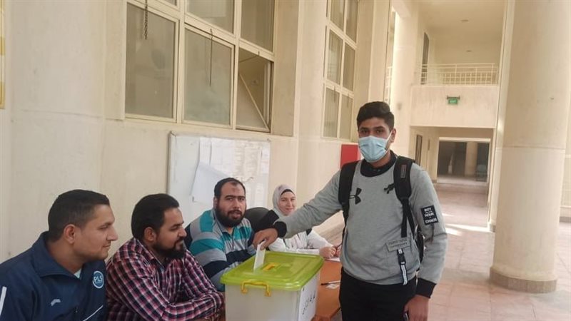 جامعة حلوان تجرى