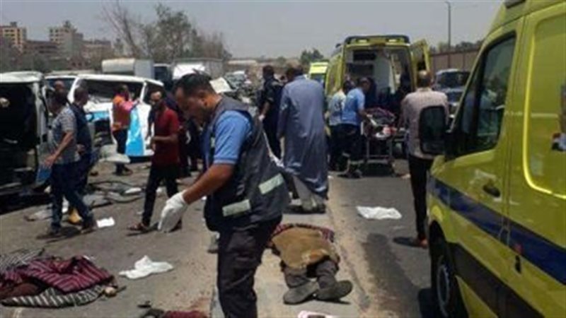 إصابة 5 شباب في حادثين