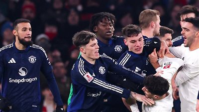 مانشستر يونايتد يقصي آرسنال من كأس الاتحاد الإنجليزي