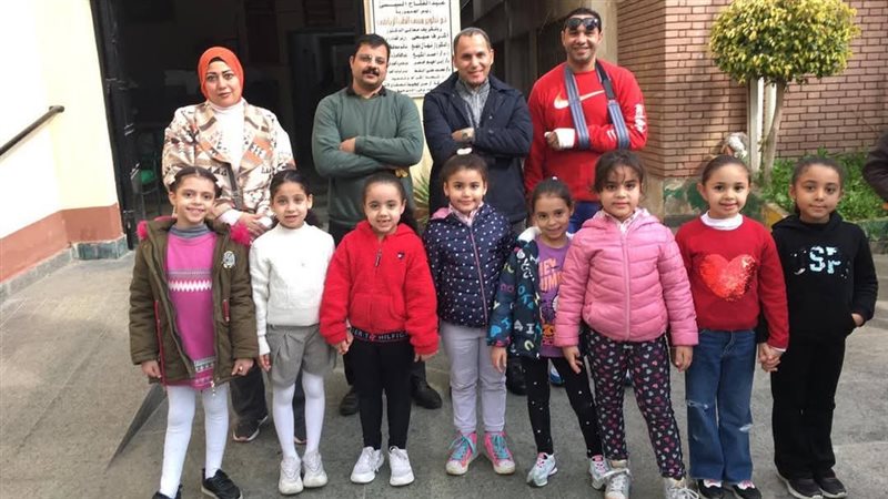 لاعبات الجمباز بالبحيرة