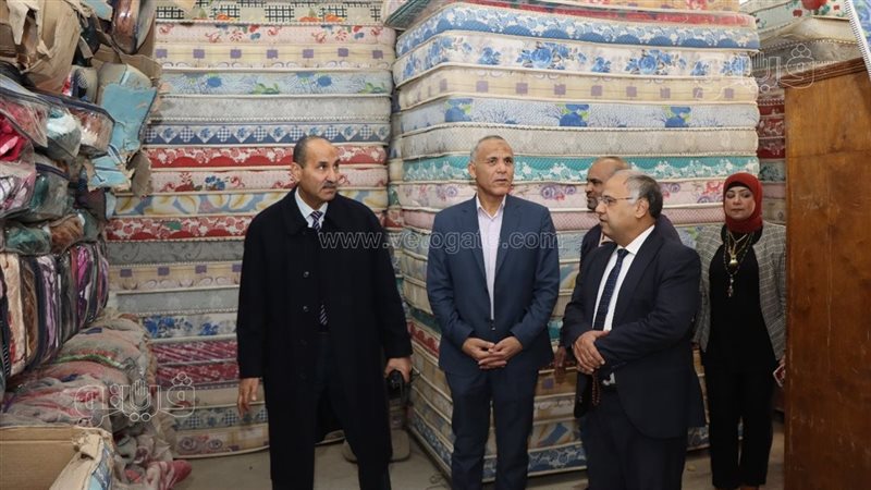 سكرتير بني سويف يتفقد