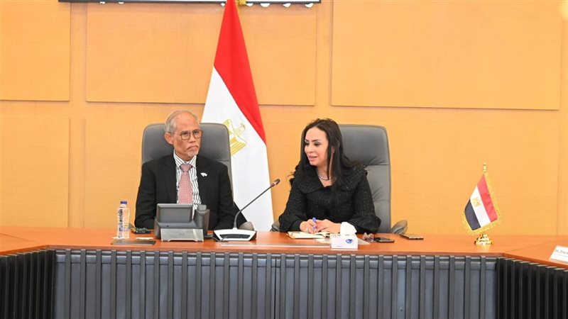 مايا مرسي تستقبل