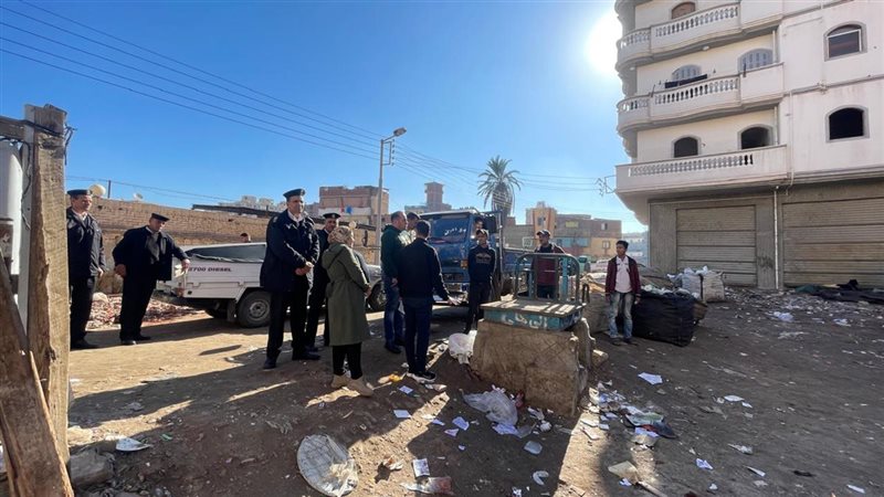 جانب من الحملة بالبحيرة